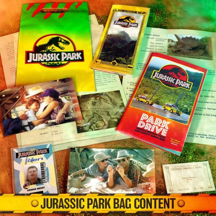 THE LOST MEMORIES COLLECTOR BOX JURASSIC PARK DOCTOR COLLECTOR 14