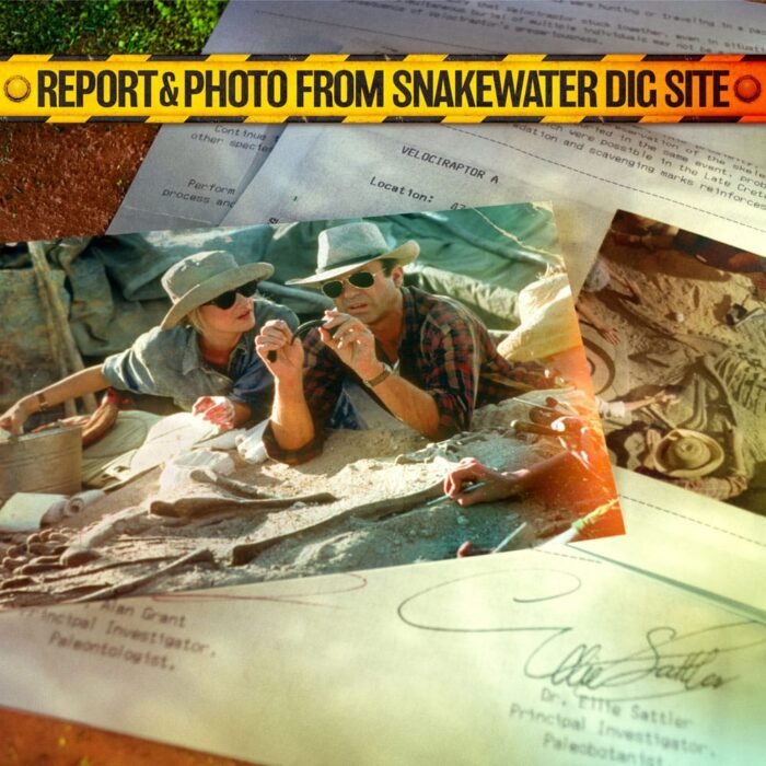 THE LOST MEMORIES COLLECTOR BOX JURASSIC PARK DOCTOR COLLECTOR - Imagen 18