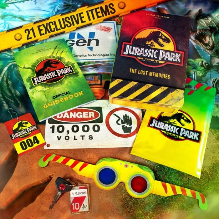 THE LOST MEMORIES COLLECTOR BOX JURASSIC PARK DOCTOR COLLECTOR - Imagen 4