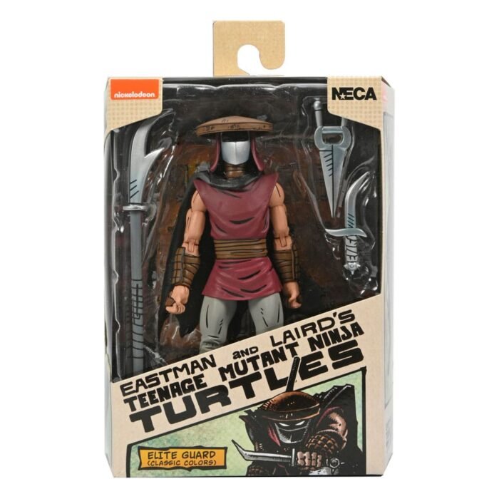 TORTUGAS NINJA (MIRAGE COMICS) FIGURA ELITE NINJA CLASSIC COLORS 18 CM