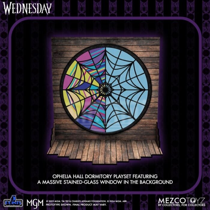 WEDNESDAY & ENID SET 2 FIG. WEDNESDAY 5 POINTS MEZCO TOYZ 5