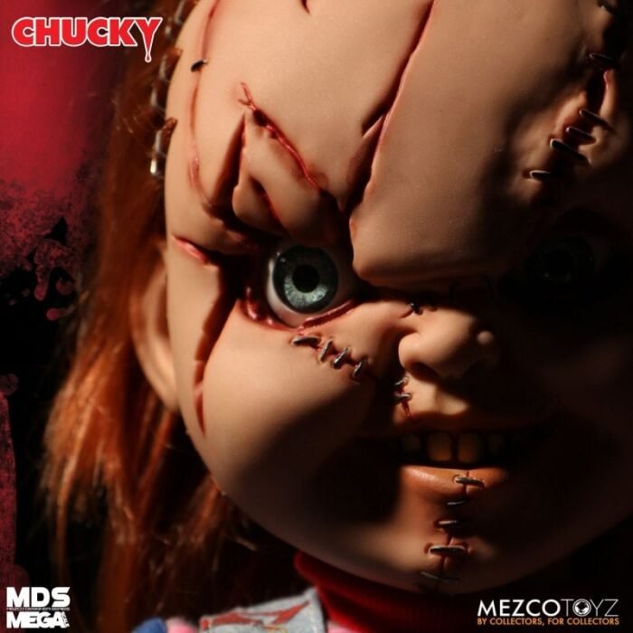 CHUCKY TALKING FIGURA 38 CM BRIDE OF CHUCKY MDS MEGA SCALE 2