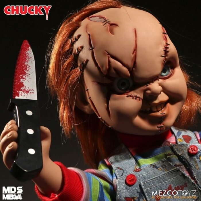 CHUCKY TALKING FIGURA 38 CM BRIDE OF CHUCKY MDS MEGA SCALE - Imagen 4