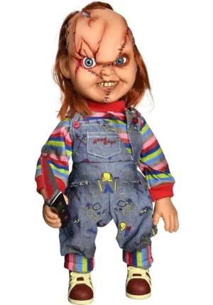CHUCKY TALKING FIGURA 38 CM BRIDE OF CHUCKY MDS MEGA SCALE