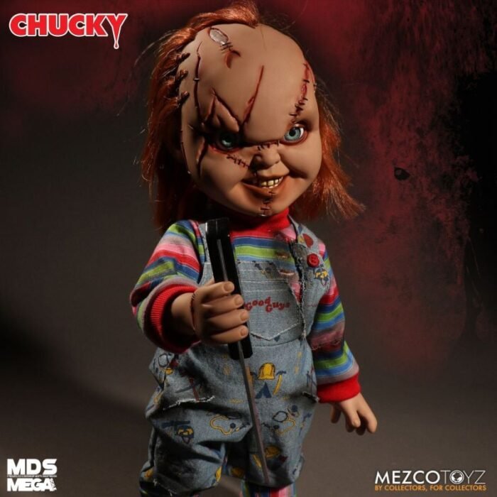CHUCKY TALKING FIGURA 38 CM BRIDE OF CHUCKY MDS MEGA SCALE - Imagen 5