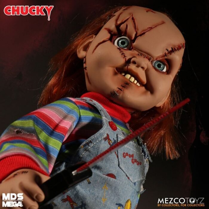 CHUCKY TALKING FIGURA 38 CM BRIDE OF CHUCKY MDS MEGA SCALE 5