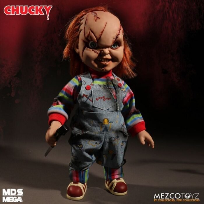 CHUCKY TALKING FIGURA 38 CM BRIDE OF CHUCKY MDS MEGA SCALE - Imagen 8