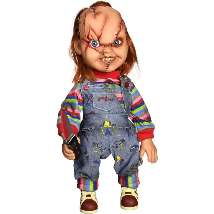 CHUCKY TALKING FIGURA 38 CM BRIDE OF CHUCKY MDS MEGA SCALE