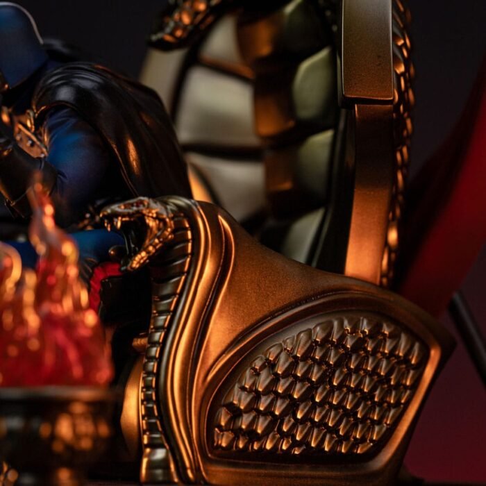 GI JOE ESTATUA 110 ART SCALE COBRA COMMANDER 25 CM IRON STUDIOS 10