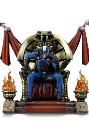 GI JOE ESTATUA 110 ART SCALE COBRA COMMANDER 25 CM IRON STUDIOS