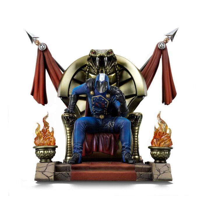 GI JOE ESTATUA 110 ART SCALE COBRA COMMANDER 25 CM IRON STUDIOS