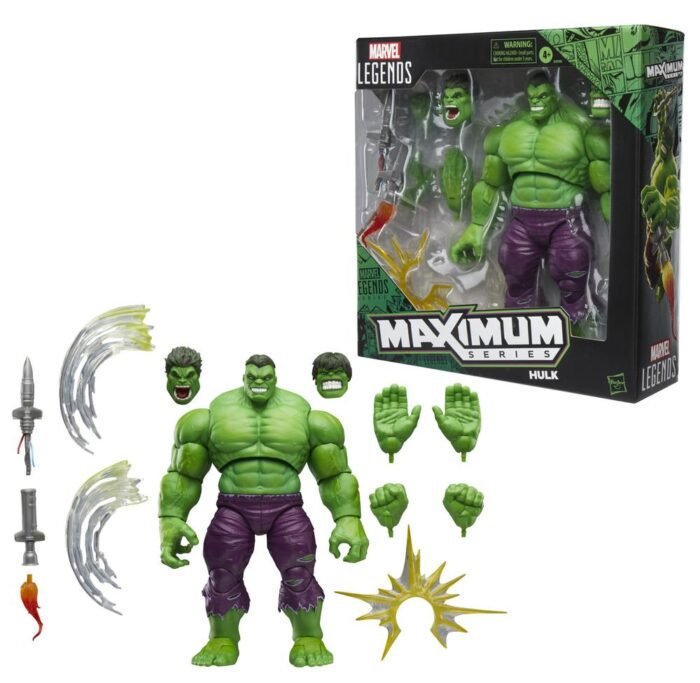 HULK FIGURA HULK MAXIMUM MARVEL LEGENDS SERIES 1