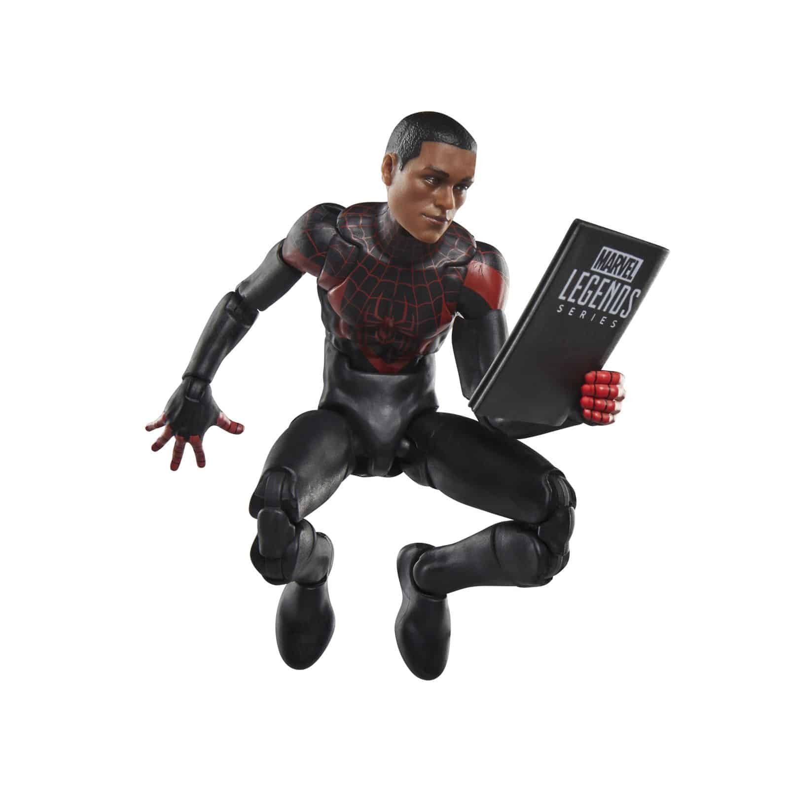 MARVEL LEGENDS MILES MORALES: THE ULTIMATE SPIDER-MAN MINI COMICS ULTIMATE MILES HASBRO - Imagen 3