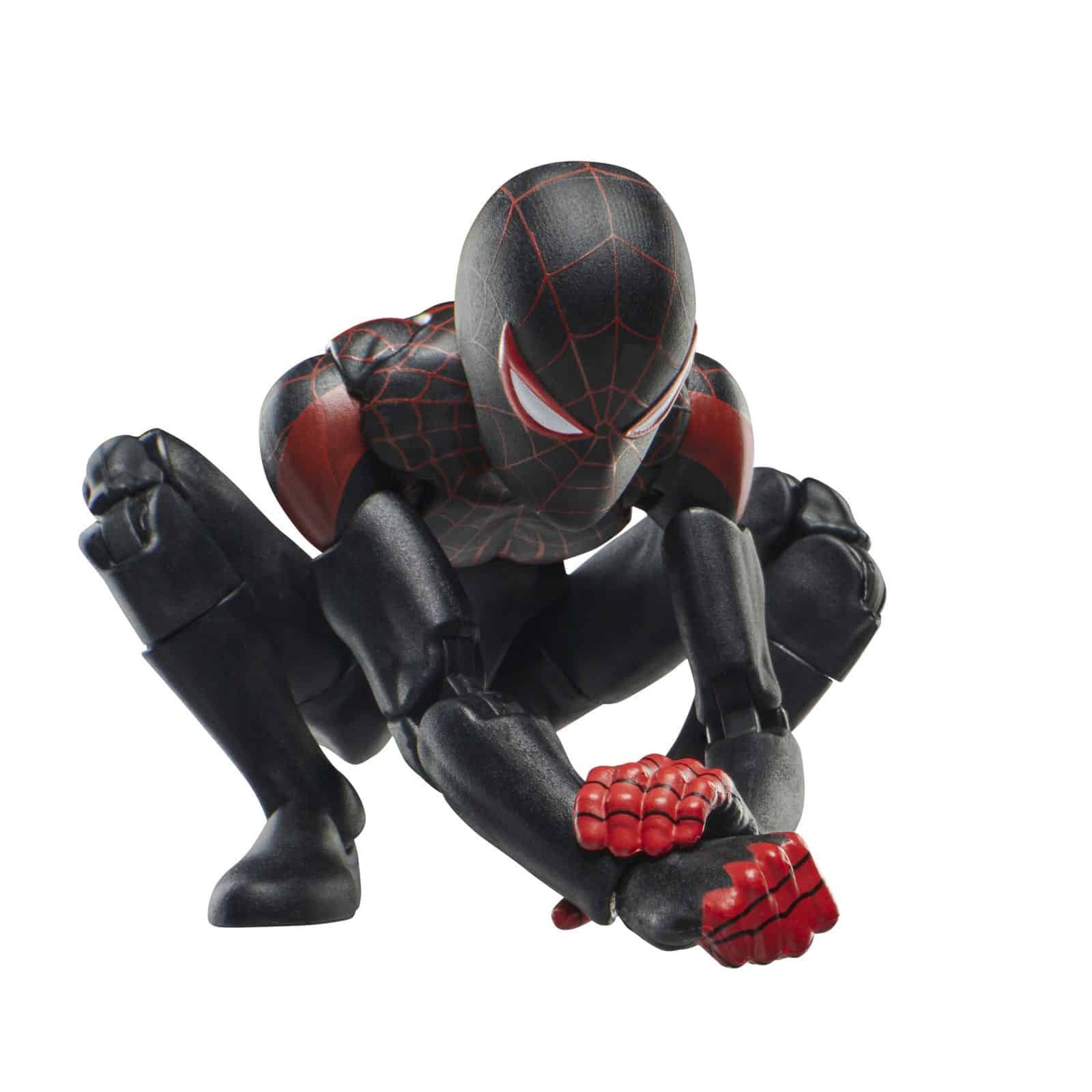 MARVEL LEGENDS MILES MORALES: THE ULTIMATE SPIDER-MAN MINI COMICS ULTIMATE MILES HASBRO - Imagen 7