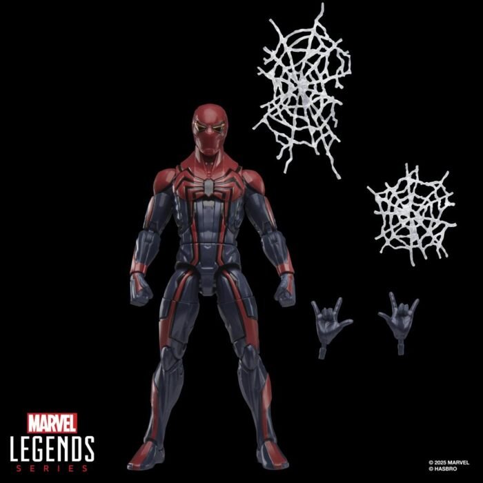 MARVEL LEGENDS SERIES GAMERVERSE SPIDER-MAN PETER PARKER VELOCITY SUIT HASBRO - Imagen 3
