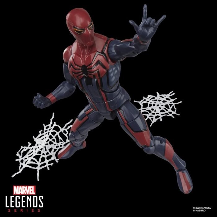 MARVEL LEGENDS SERIES GAMERVERSE SPIDER-MAN PETER PARKER VELOCITY SUIT HASBRO 7