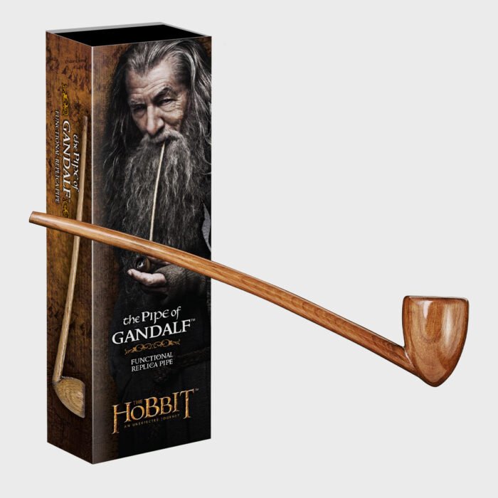 REPLICA EL HOBBIT PIPA GANDALF 23 CM THE NOBLE COLLECTION 1