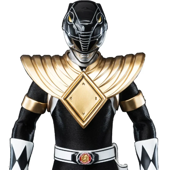 MIGHTY MORPHIN POWER RANGERS DRAGON SHIELD BLACK RANGER FIGZERO 16 SCALE ACTION FIGURE