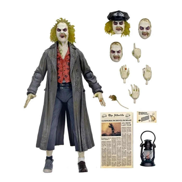 ULTIMATE BEETLEJUICE TOUR GUIDE THE BIO-EXORCIST 18 CM SCALE ACTION BEETLEJUICE 1988 10