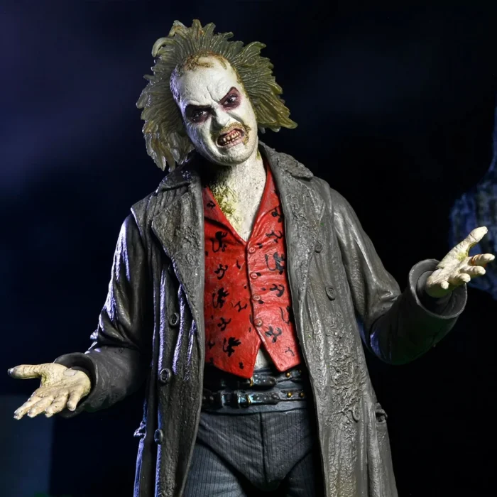 ULTIMATE BEETLEJUICE TOUR GUIDE THE BIO-EXORCIST 18 CM SCALE ACTION BEETLEJUICE 1988 2