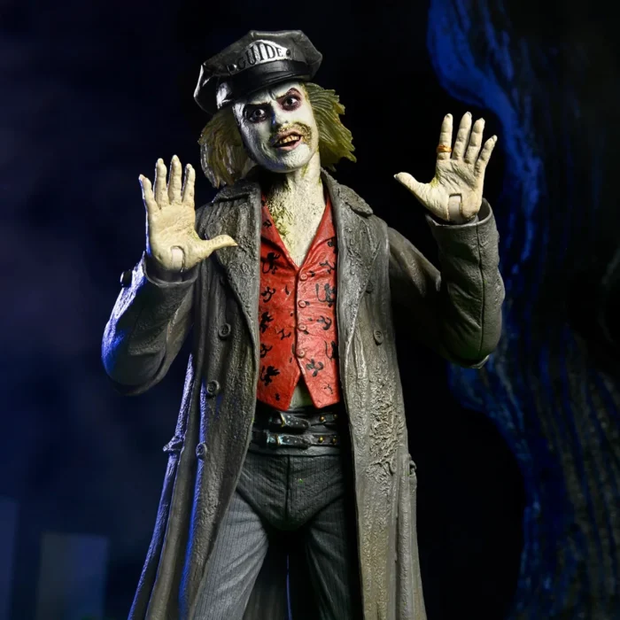 ULTIMATE BEETLEJUICE TOUR GUIDE THE BIO-EXORCIST 18 CM SCALE ACTION BEETLEJUICE 1988 - Imagen 4
