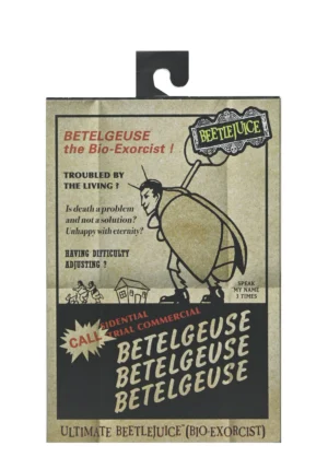 ULTIMATE BEETLEJUICE TOUR GUIDE THE BIO-EXORCIST 18 CM SCALE ACTION BEETLEJUICE 1988
