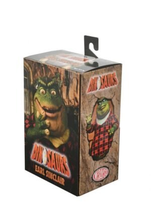 ULTIMATE EARL SINCLAIR SCALE ACTION FIG. 18 CM DINOSAURS NECA