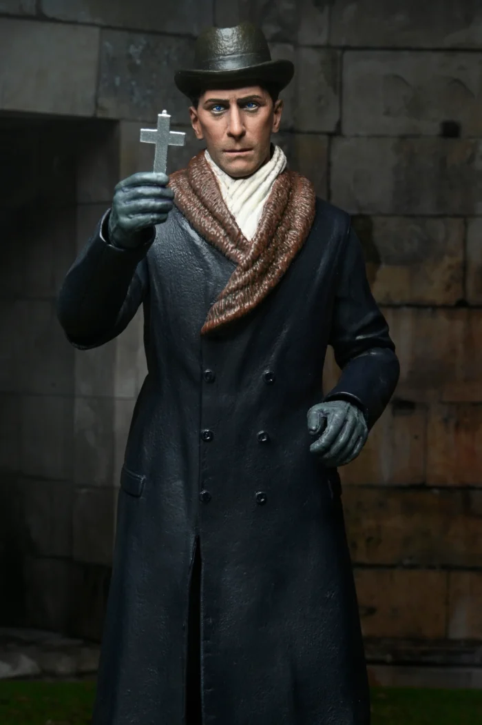 VAN HELSING SCALE ACTION HAMMER FILMS HORROR OF DRACULA 1958 NECA 1
