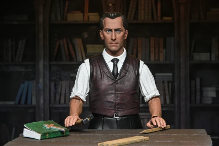 VAN HELSING SCALE ACTION HAMMER FILMS HORROR OF DRACULA 1958 NECA 5