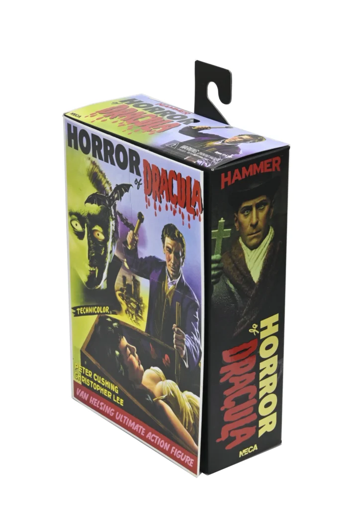 VAN HELSING SCALE ACTION HAMMER FILMS HORROR OF DRACULA 1958 NECA