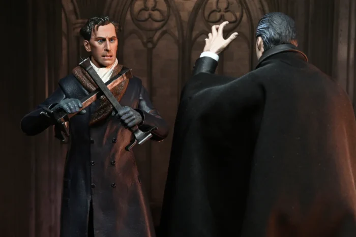VAN HELSING SCALE ACTION HAMMER FILMS HORROR OF DRACULA 1958 NECA 9