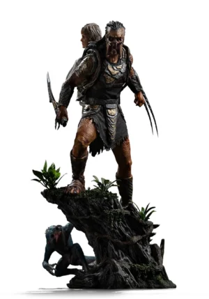 DEK & THIA (27 CM) PREDATOR ART SCALE 110 IRON STUDIOS