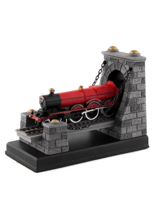 RÉPLICA HARRY POTTER SUJETALIBROS HOGWART EXPRESS EN TUNEL THE NOBLE COLLECTION