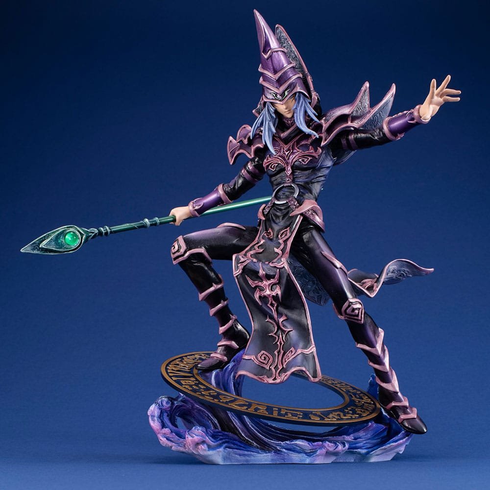 DARK MAGICIAN THE FATED DUEL 23 CM YU-GI-OH! ART WORKS MONSTERS MEGAHOUSE - Imagen 2