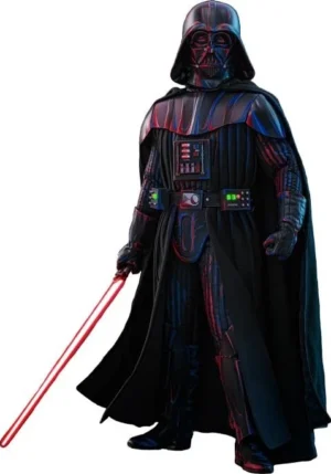 DARTH VADER (DUELING EFFECT VERSION) STAR WARS MOVIE MASTERPIECE 16 EXCLUSIVE 35 CM HOT TOYS