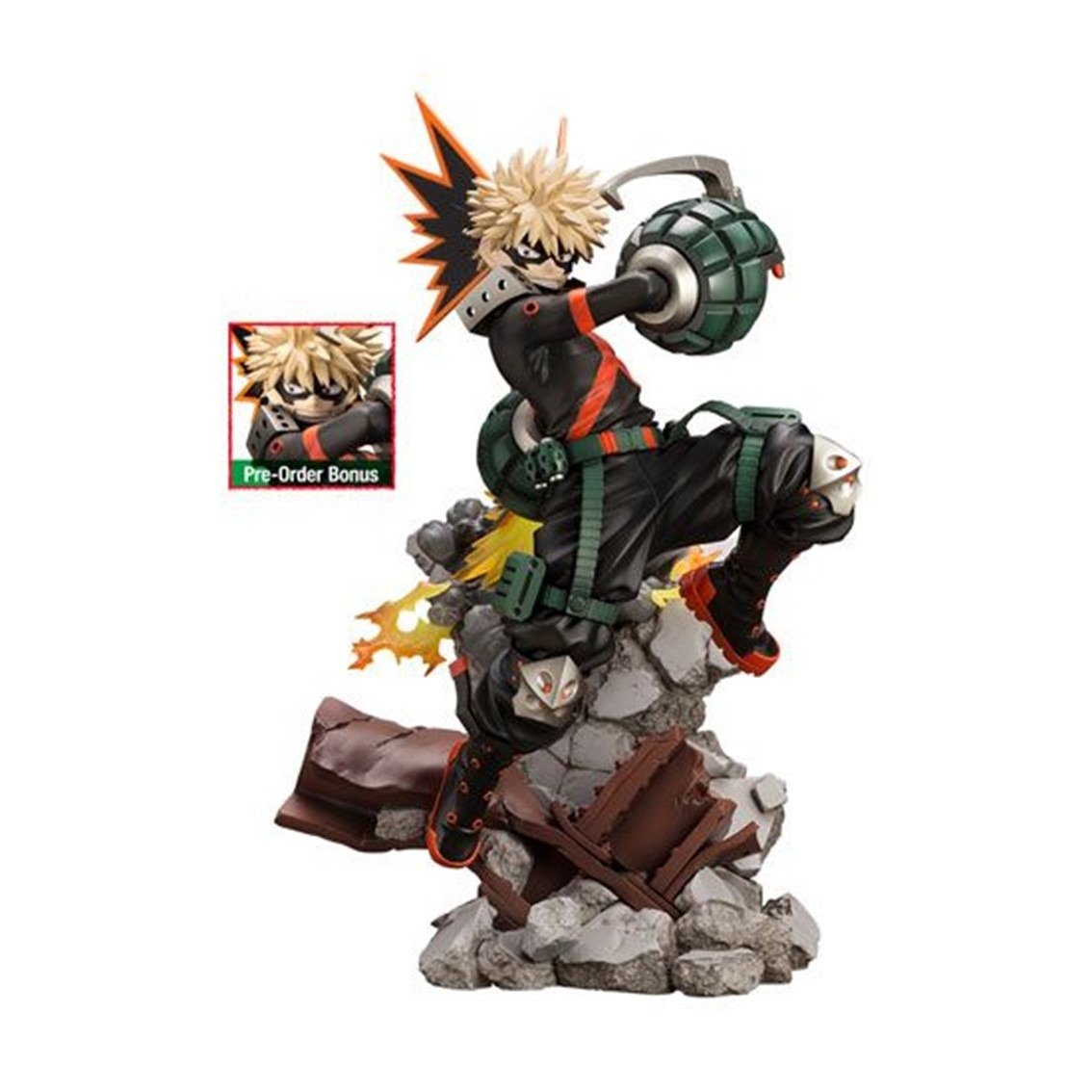 KATSUKI BAKUGO MY HERO ACADEMIA ARTFXJ VER. 2 BONUS EDITION PVC ESCALA 18