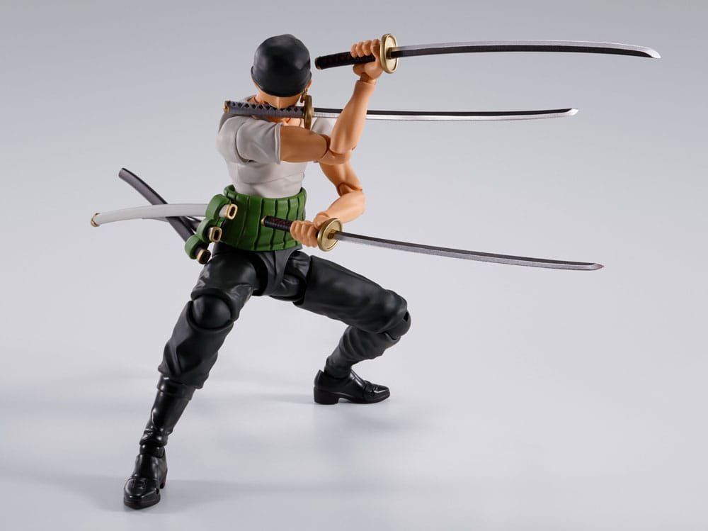 RORONOA ZORO ROMANCE DAWN ONE PIECE S.H.FIGUARTS - Imagen 4
