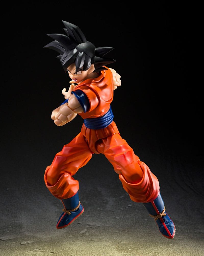 SON GOKU (THE KIND-HEARTED SAIYAN) DRAGON BALL Z SH FIGUARTS - Imagen 5