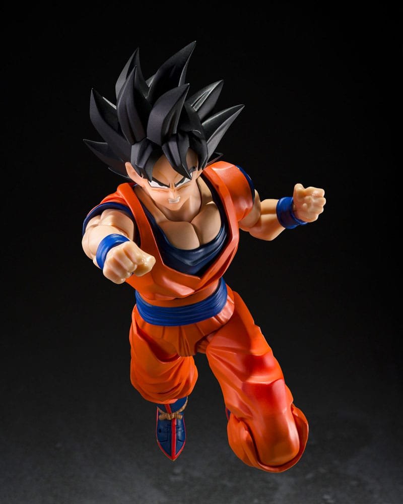 SON GOKU (THE KIND-HEARTED SAIYAN) DRAGON BALL Z SH FIGUARTS - Imagen 6