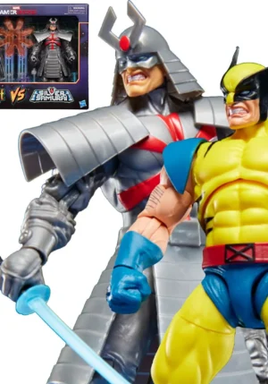 WOLVERINE VS SILVER SAMURAI MARVEL LEGENDS GAMERVERSE HASBRO