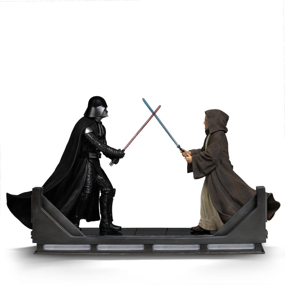 Darth Vader Vs Obi-Wan Kenobi (CCXP Exclusive 2025) Star Wars Estatua 110 Deluxe Art Scale Iron Studios 1