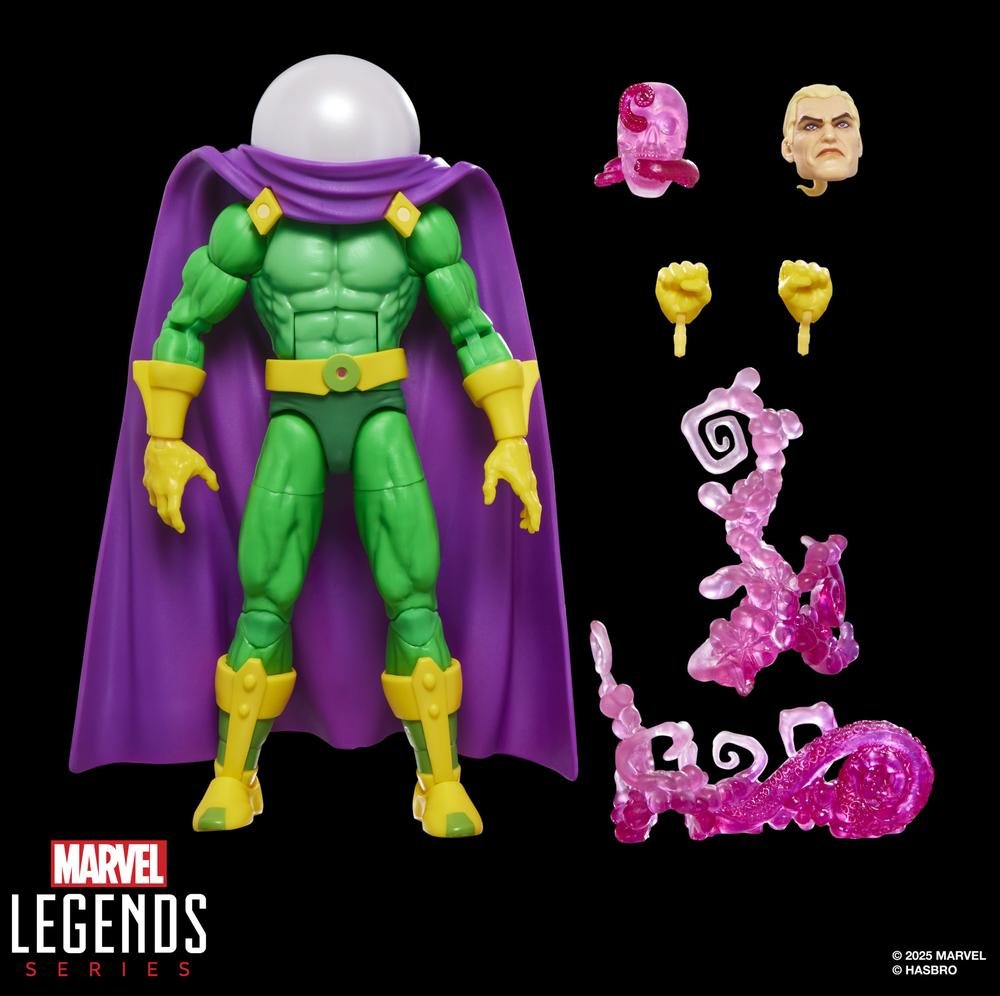 Mysterio Spider-Man Retro Marvel Legends Series Hasbro 3