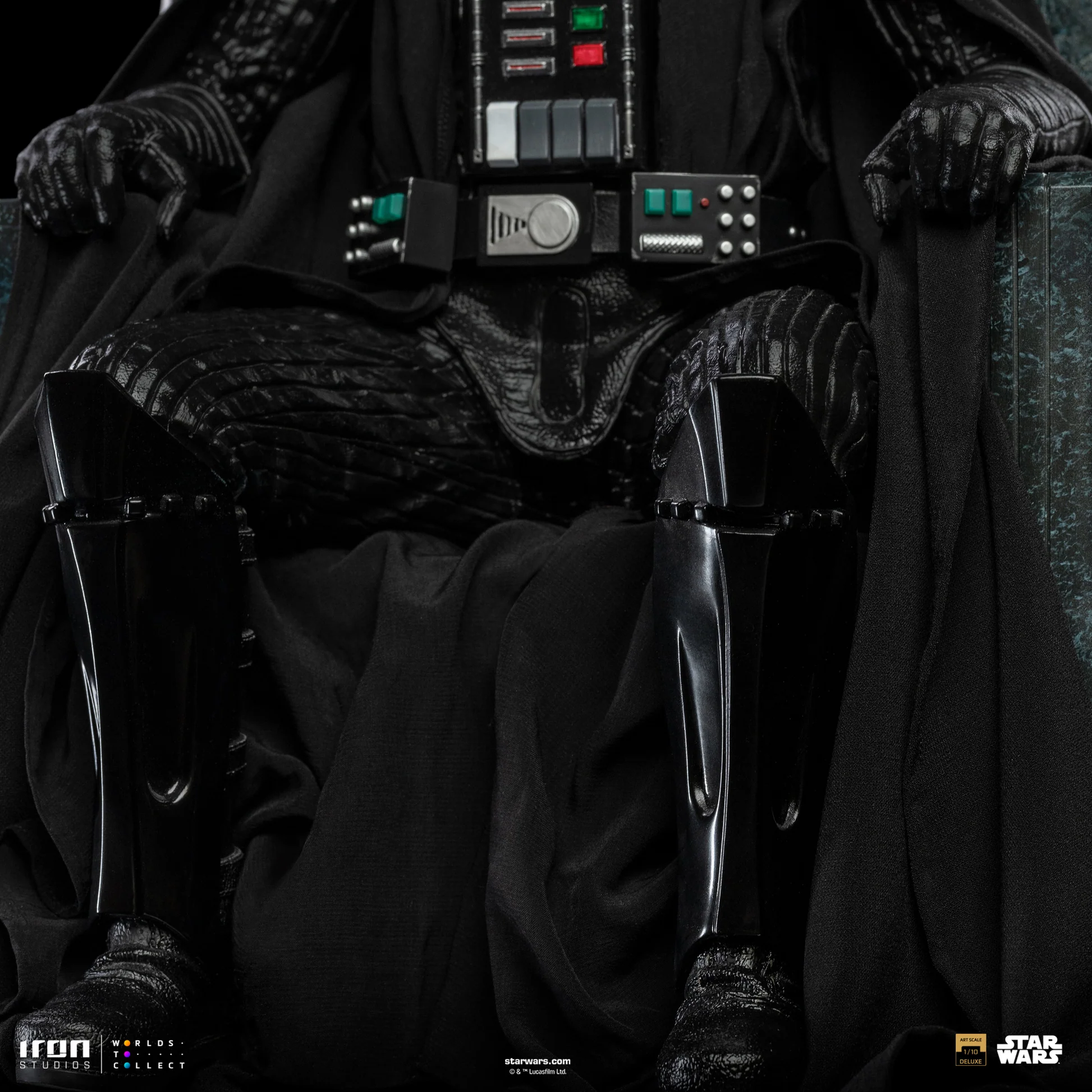 Darth Vader On Throne Star Wars Art Scale 110 Iron Studios 11