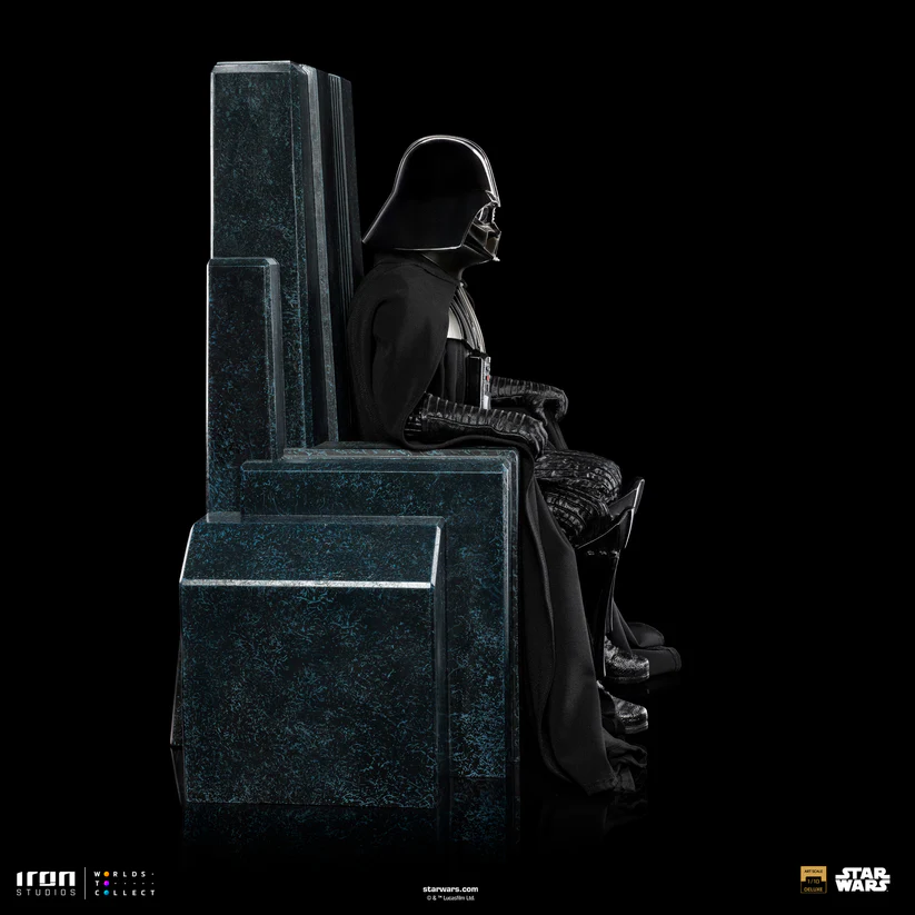 Darth Vader On Throne Star Wars Art Scale 1/10 Iron Studios - Imagen 6