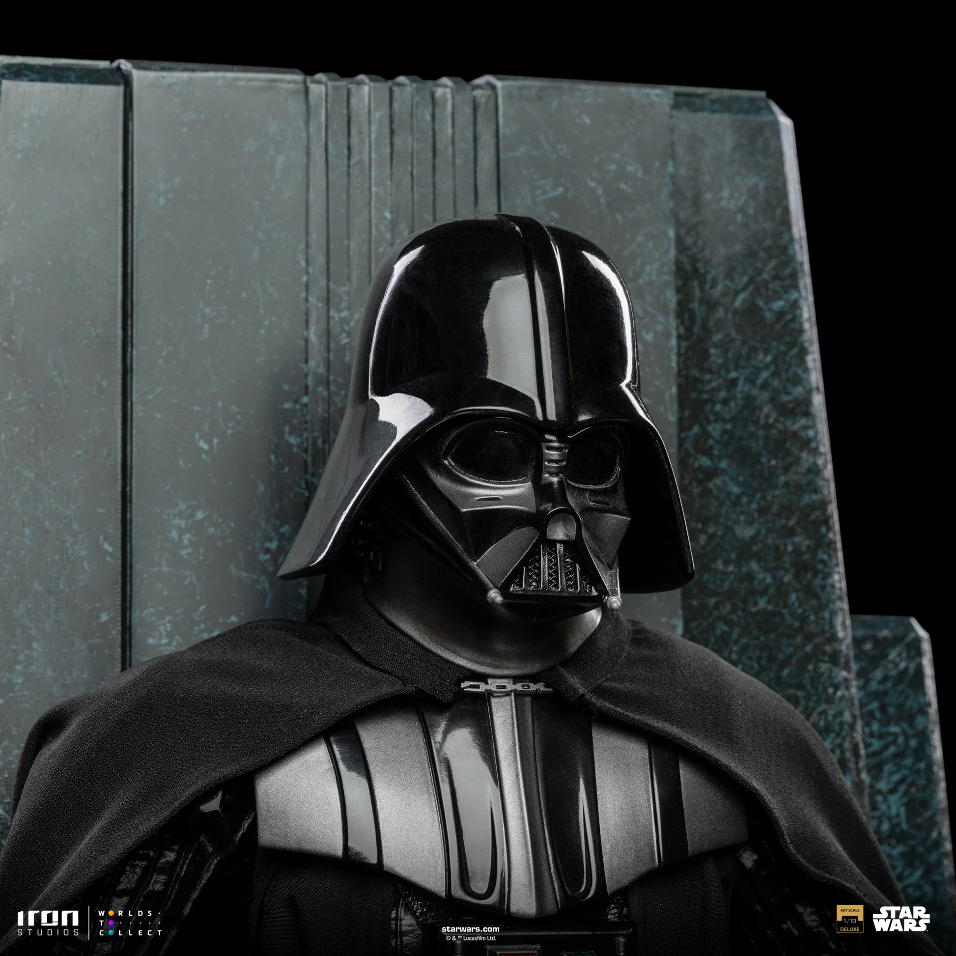 Darth Vader On Throne Star Wars Art Scale 110 Iron Studios 6