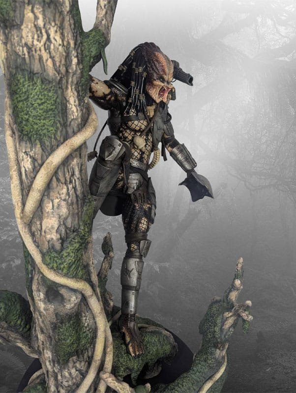 Predator Estatua 1/4 Jungle Hunter 91 cm Hollywood Collectibles Group - Imagen 3