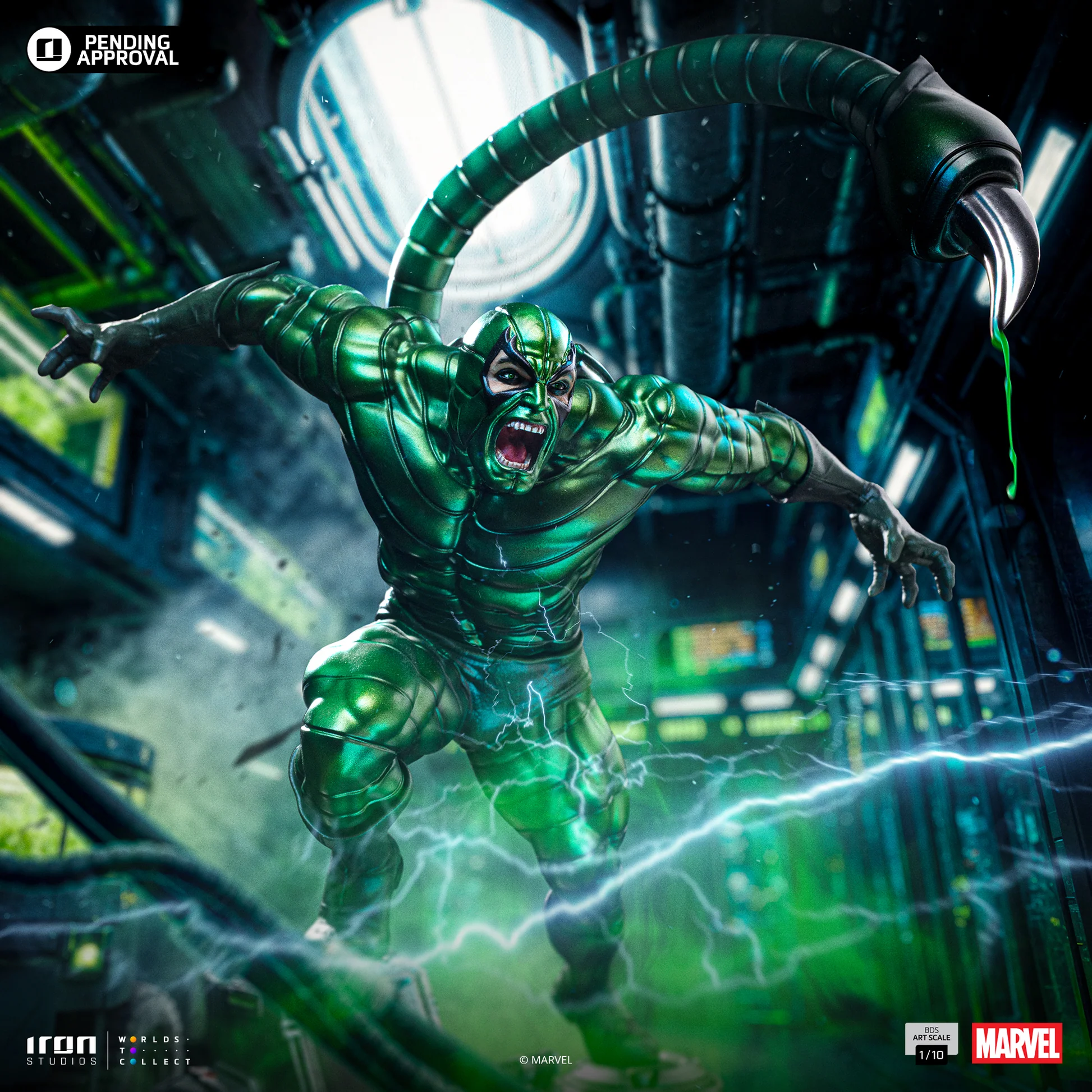 Scorpion Marvel Spider-Man vs Villains Art Scale 110 Iron Studios 12