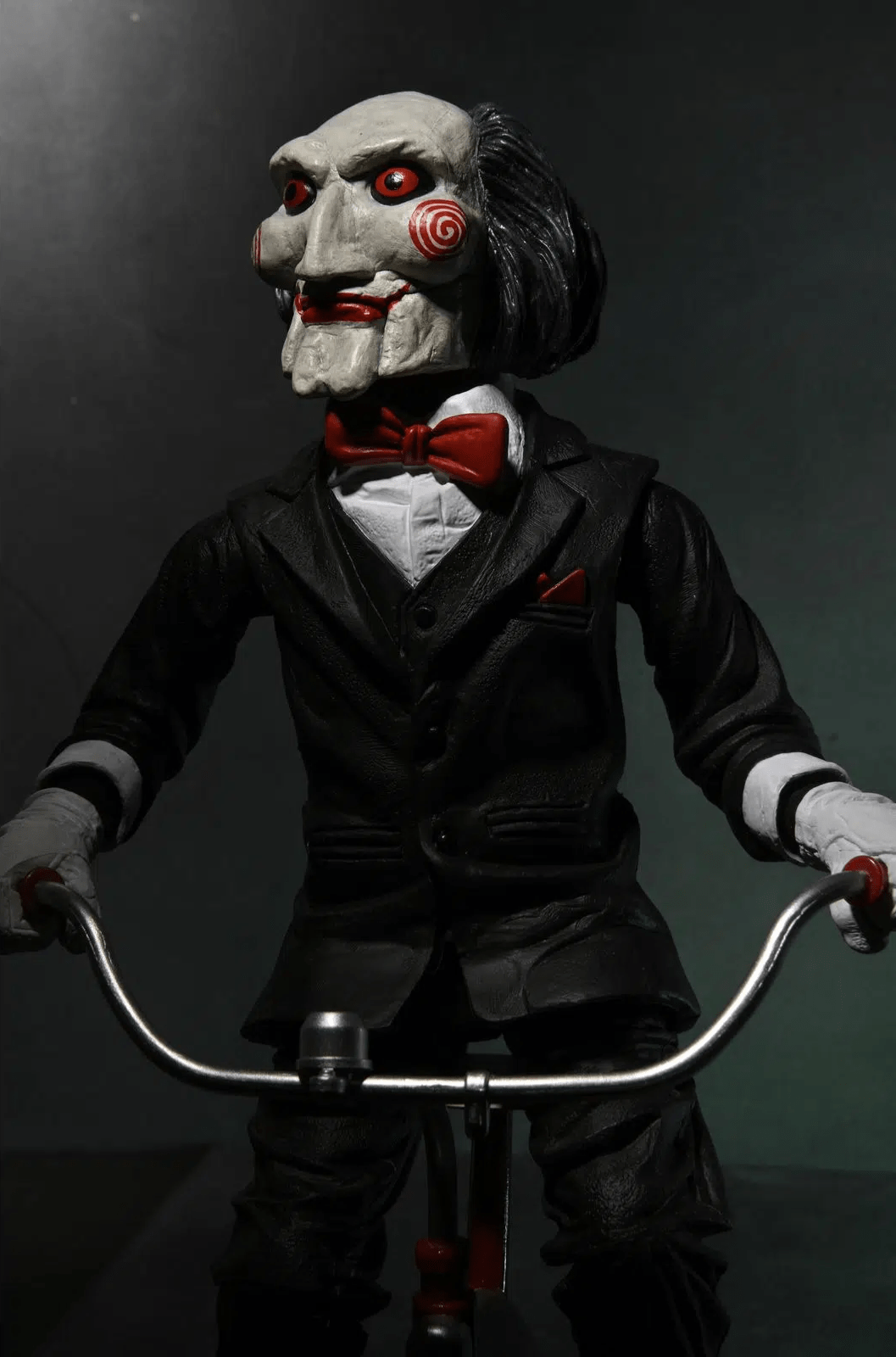ULTIMATE SAW BILLY THE PUPPET RIDING TRICYCLE SOUND 12 NECA 6