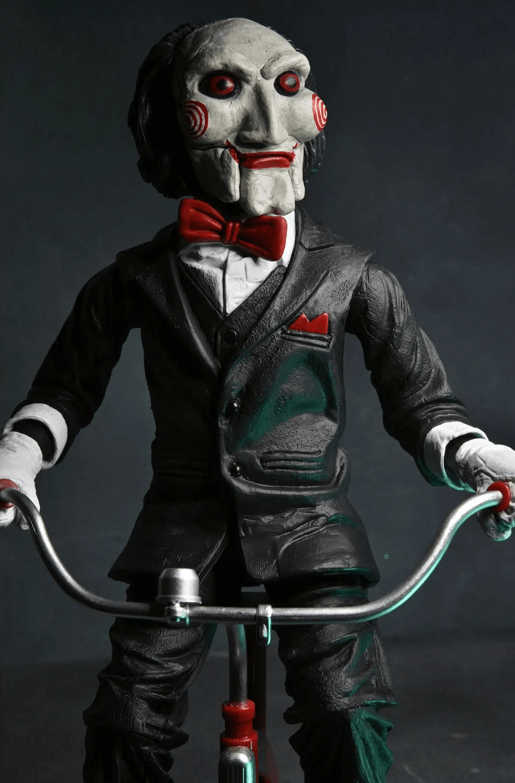 ULTIMATE SAW BILLY THE PUPPET RIDING TRICYCLE SOUND 12 NECA 7