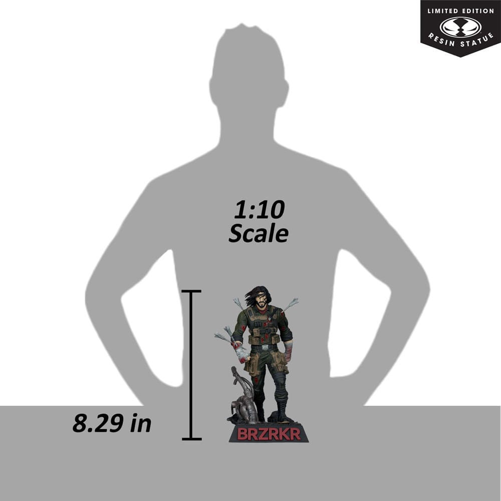 BRZRKR 110 Estatua B Limited Edition 21 cm McFarlane Toys 9